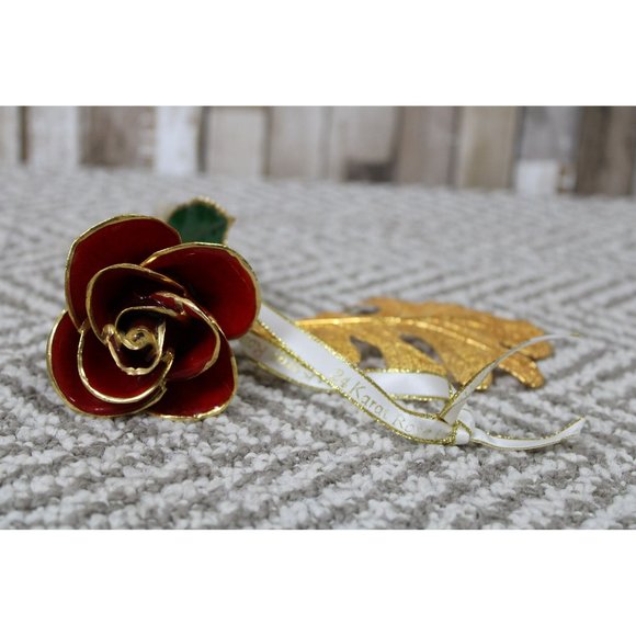 24K Rose Co. Rose & Leaf - Picture 4 of 7